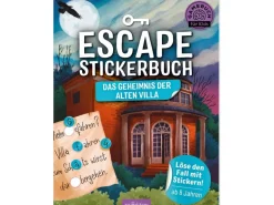 Buchzentrum Escape-Stickerbuch: Das Geheimnis der alten Villa 32 Seiten