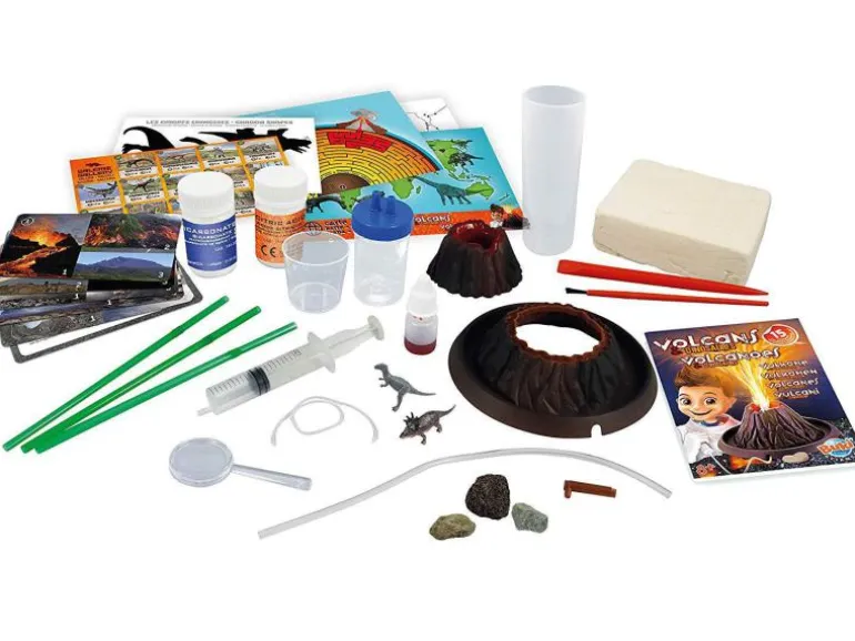 Buki Experimentierkasten Vulkane und Dinosaurier