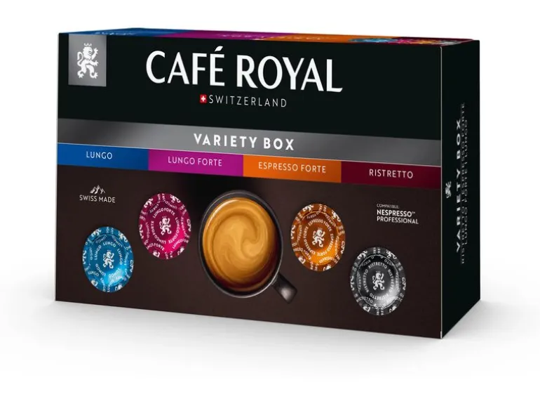 Café Royal Professional Pads Variety Box Rainforest Alliance 40 Stück