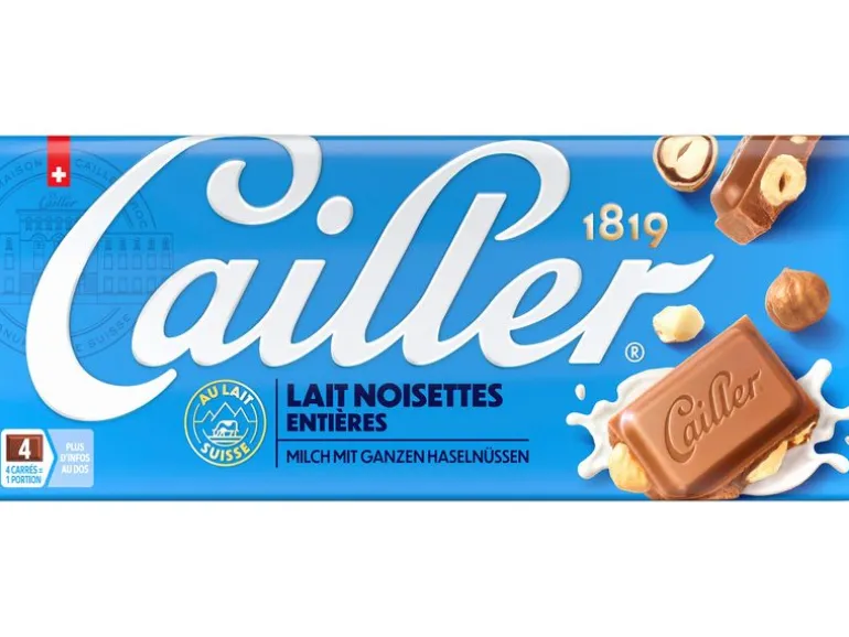 Cailler Tafelschokolade Milch Nuss 100 g
