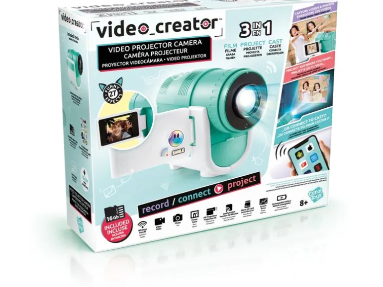 Canal Toys Camera Projector Türkis/Weiss