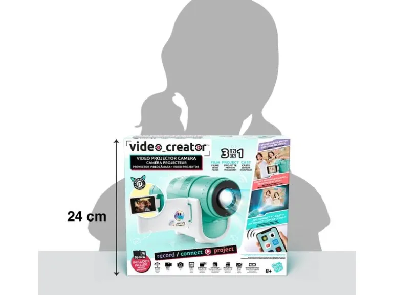 Canal Toys Camera Projector Türkis/Weiss