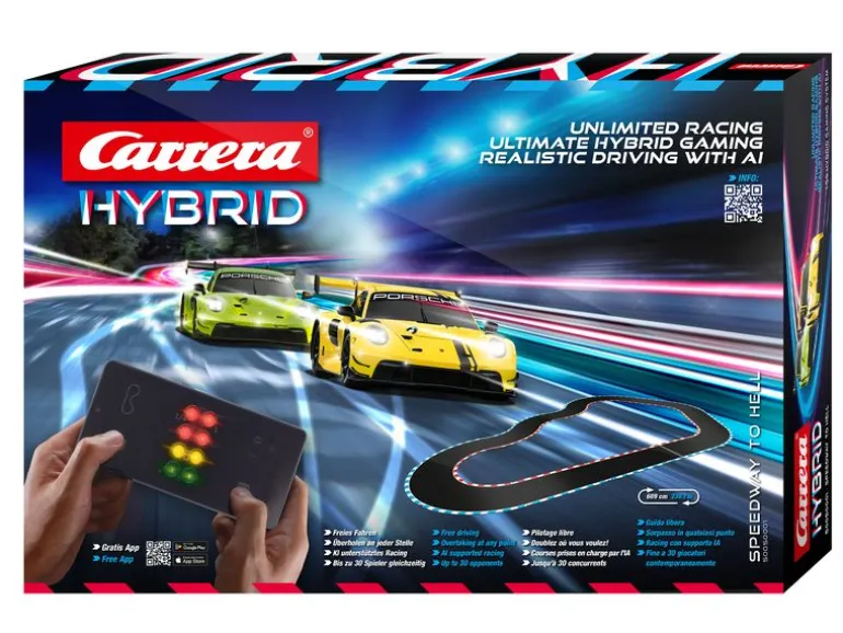 Carrera Rennbahnauto Speedway to Hell – Hybrid Set
