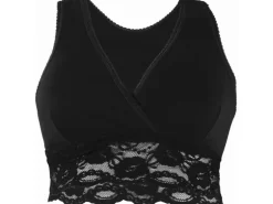 Carriwell Still-BH mit Spitzen Schwarz XL