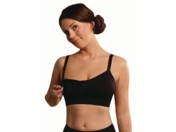 Carriwell Still-BH nahtlos Schwarz L