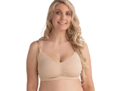 Carriwell Still-BH Seamless Original 2er Schwarz Beige M