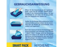 Catsan Katzenstreu Hygiene Plus Smart Pack, 2 x 4l