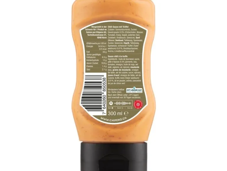Chipeno Sauce Truffle 300 ml