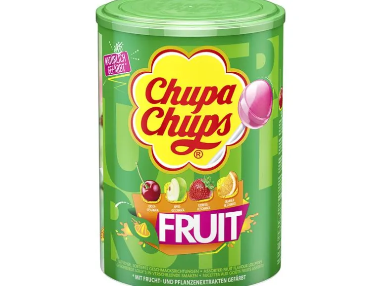 Chupa Chups Int. Lollipop Frucht 100 Stück