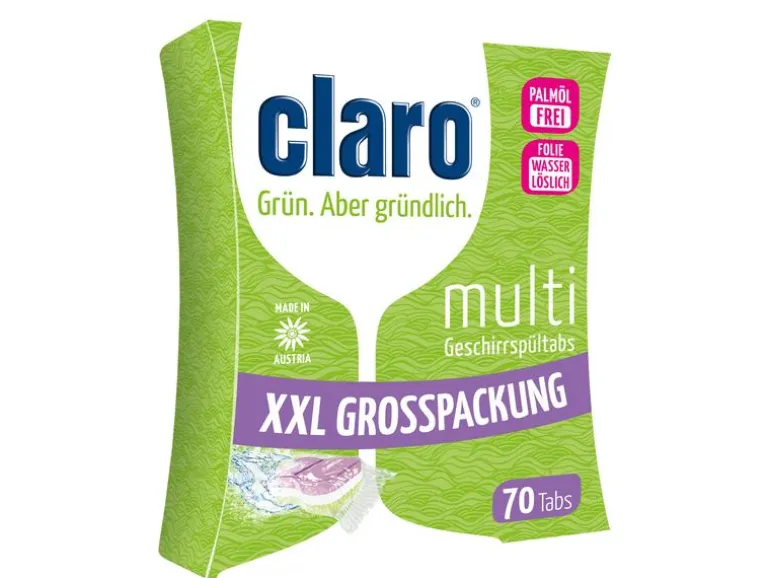 claro Maschinenspülmittel Multi Tabs 70 Stück