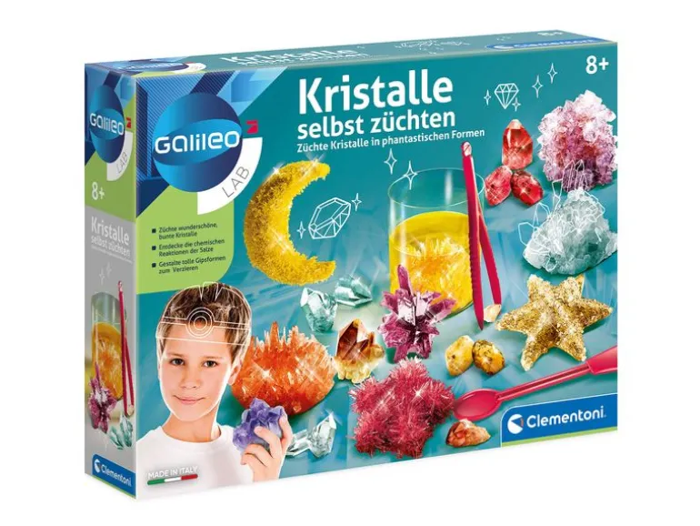 Clementoni Kristalle selbst züchten Wissenschaftslabor