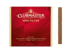 Clubmaster Cigarillos Mini Filter Red Pack à 20 Stück