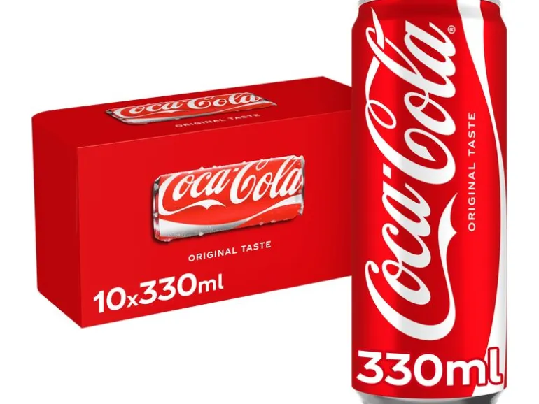 Coca Cola Soft-Drinks Fridgepack 10 x 0.33 l
