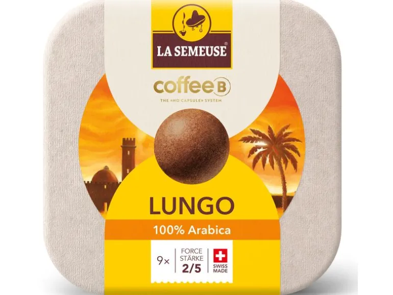 CoffeeB Kaffeekapseln Coffee Balls La Semeuse Lungo 9 Stück