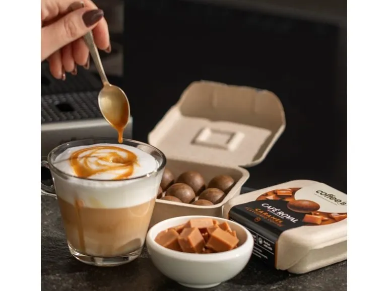 CoffeeB Kaffeekapseln Flavoured Caramel 9 Stück