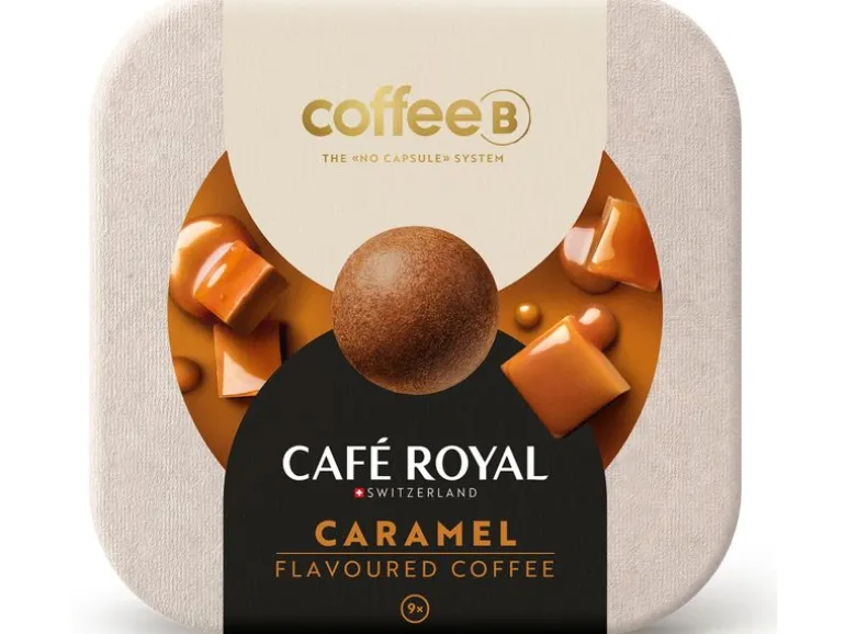 CoffeeB Kaffeekapseln Flavoured Caramel 9 Stück