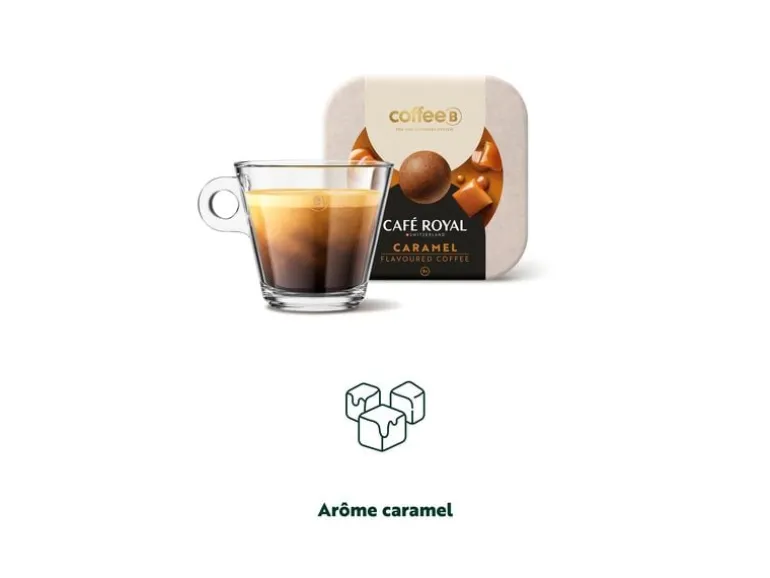 CoffeeB Kaffeekapseln Flavoured Caramel 9 Stück