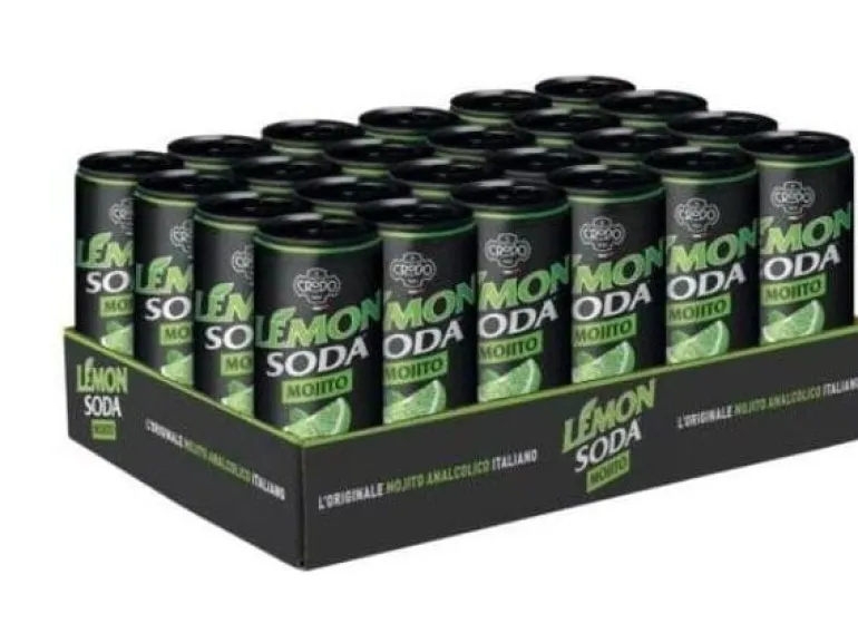 Crodo Mojito-Soda Dose - 330 ml 24 x 0.33 l