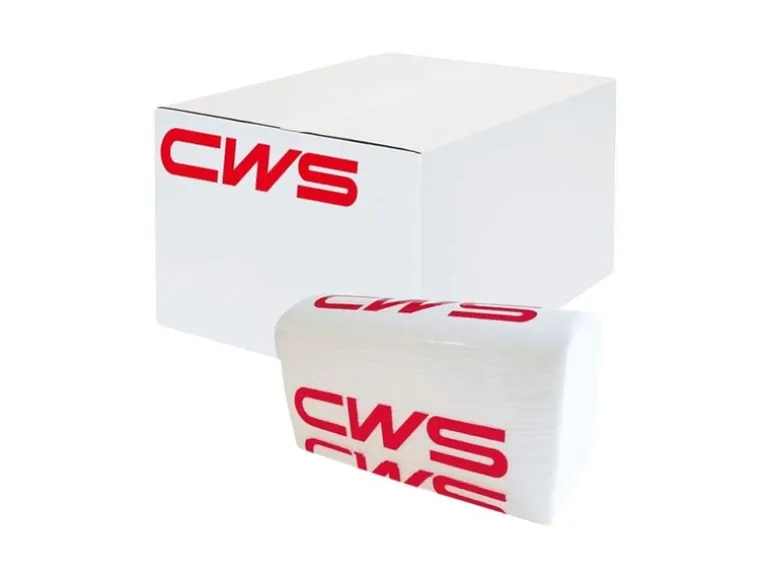 CWS Faltpapier Classic Rollen, 2-lagig, Weiss