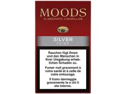 Dannemann Cigarillos Moods Silver Filter Pack à 10 Stück