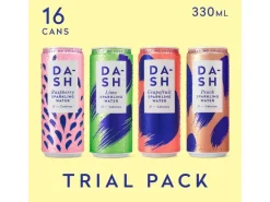 Dash Water Soft-Drinks Discovery Box 16 x 0.33 l