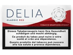DELIA Classic Classic Red Tabaksticks zu erhitzende Tabakprodukte
