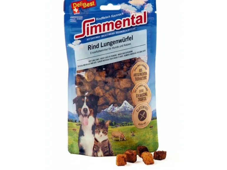 DeliBest Rinder Lungenwürfel 60 g