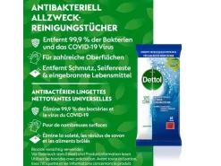 Dettol Allzweck-Reinigungstücher Ozeanfrische 60 Stück