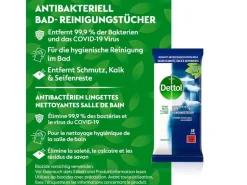 Dettol Bad-Reinigungstücher Bergfrische 60 Stück