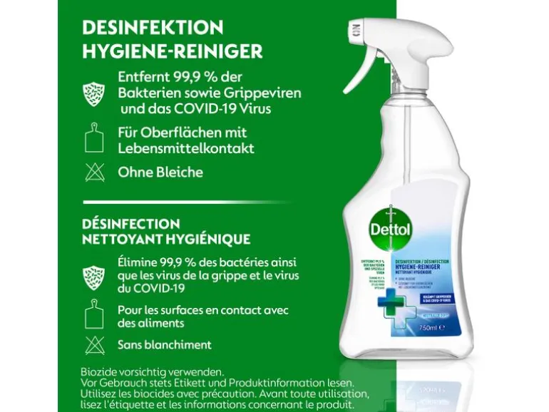 Dettol Desinfektion Hygiene-Reiniger 750 ml