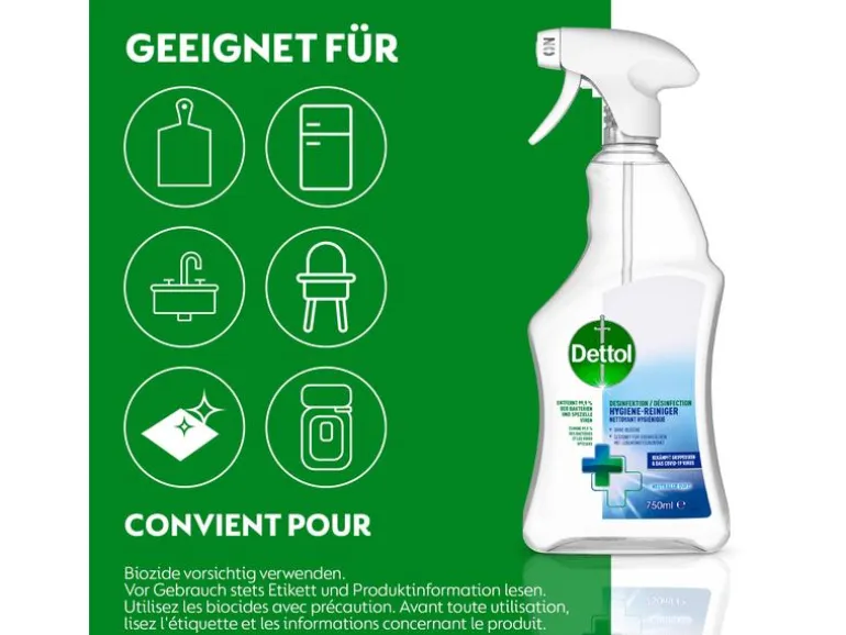 Dettol Desinfektion Hygiene-Reiniger 750 ml