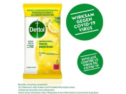Dettol Feuchte Bodentücher Zitrone & Limette 15 Stück