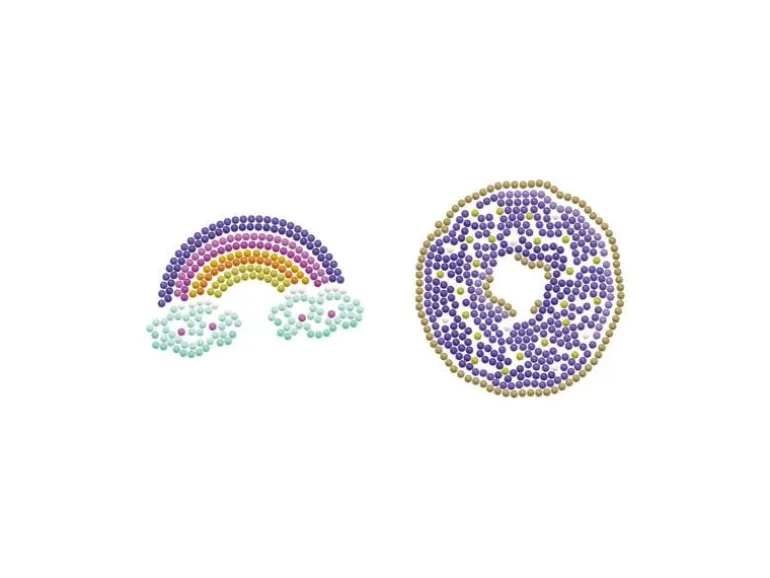 Diamond Dotz Bastelset Diamond Painting Set Einhornbaby