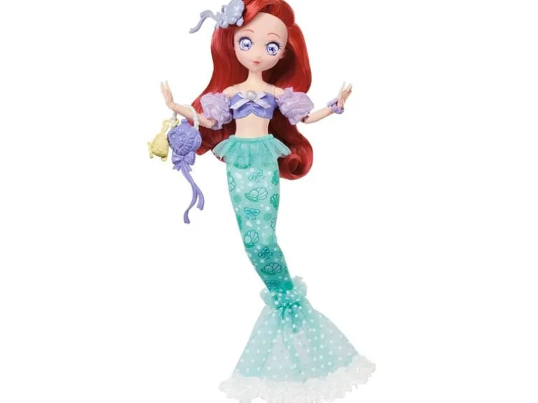 Disney Princess Arielle Prinzessinnen-Manga-Puppe beweglich