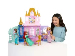 Disney Princess Rapunzel-Puppe und Schloss-Spielset Faltbar