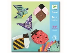 DJECO Bastelset Dans mon jardin Origami Gartentiere Papierkunst