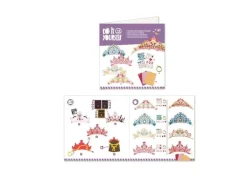 DJECO Bastelset Mosaik Diademe Prinzessin