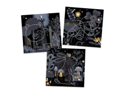 DJECO Bastelset Prickelbilder Nacht
