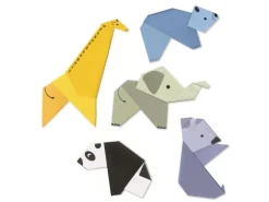 DJECO Bastelset Tiere Erste Papierfiguren Tiere Bastel-Set