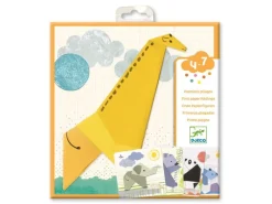 DJECO Bastelset Tiere Erste Papierfiguren Tiere Bastel-Set