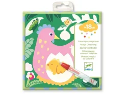 DJECO Malset Zauber-Malbilder Tierbabys im Garten