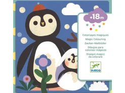 DJECO Malset Zauber-Malbilder Tierbabys aus aller Welt