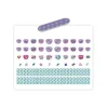 DJECO Nagelset Nagelsticker Kleine Blume (MQ10)
