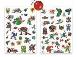 DJECO Tattoo Set Helden gegen Schurken