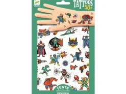 DJECO Tattoo Set Helden gegen Schurken