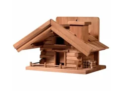 dobar green label Futterspender St. Moritz, 33 x 24.5 x 21 cm, Holz