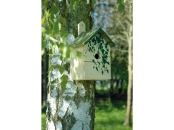 dobar Nistkasten Camouflage Birke, 17.5 x 17 x 33 cm, Holz