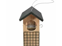dobar Vogelfutterstation 7-in-1, 39 x 19 x 29 cm, Holz