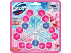 Domestos WC-Reiniger Power 5 WC Stein Magnolie 3 Stück