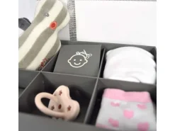 Dooky 3D-Abdruckset Deluxe / Erinnerungsbox Silber
